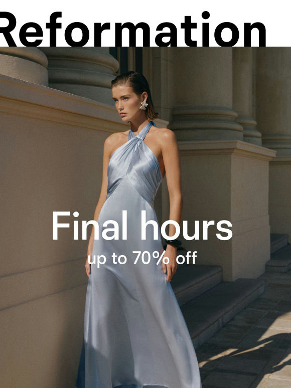FINAL HOURS FOR SALE