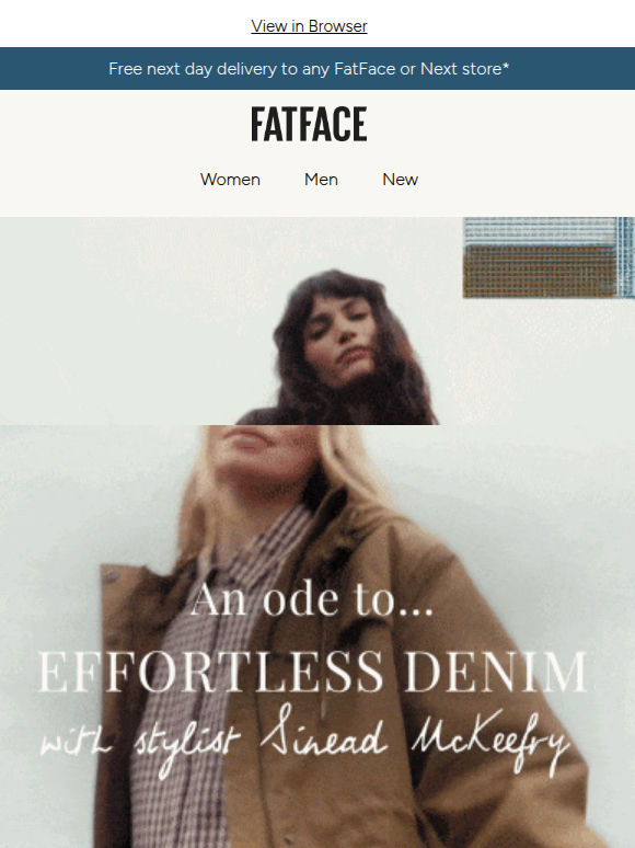 An ode to... EFFORTLESS DENIM