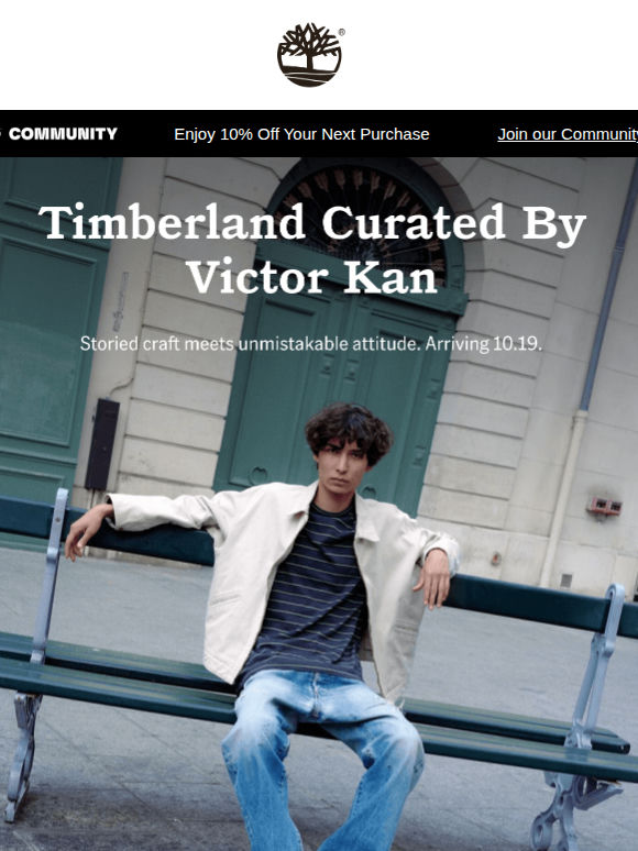 A First For Timberland And Victor Kan.