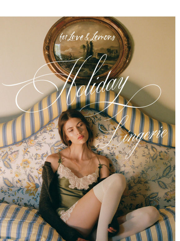 Introducing Holiday Lingerie