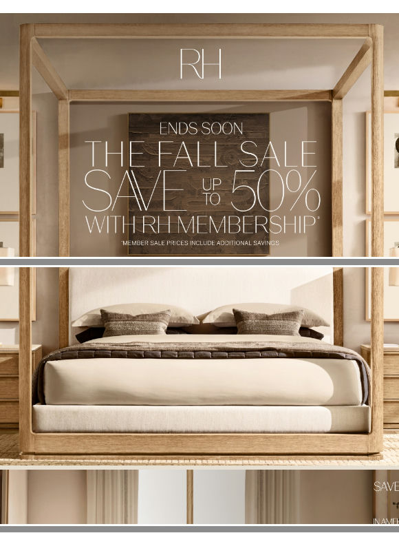 Enjoy Up to 50% Off Bedroom, Bath, Living & More
