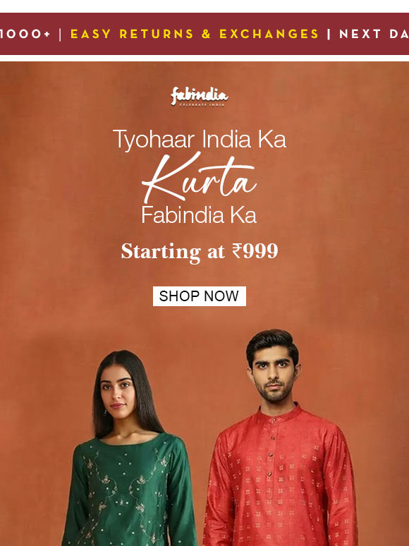 Festive Kurtas for YOU ✨