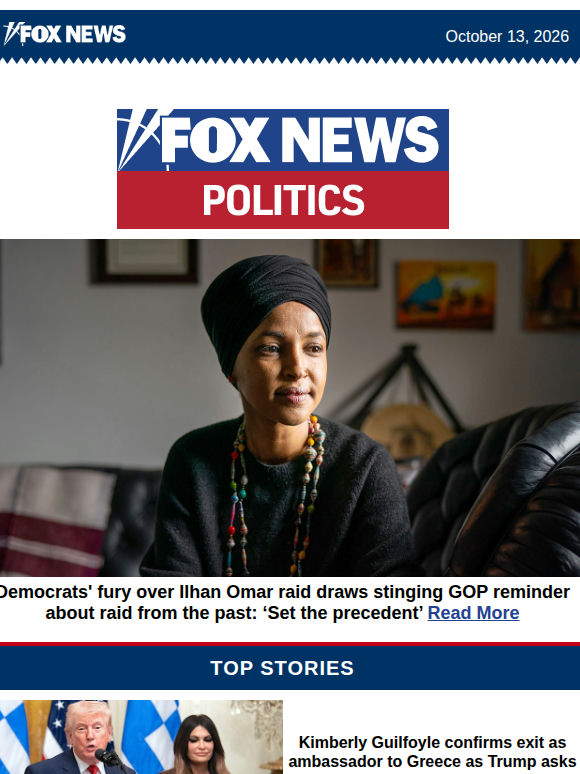 Democrats' fury over Ilhan Omar raid draws stinging GOP reminder about raid from the past: ‘Set the precedent’
