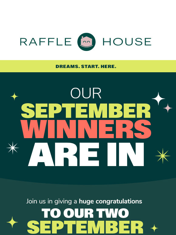 The £60k Early Bird & £10k Flash Draw results are in!