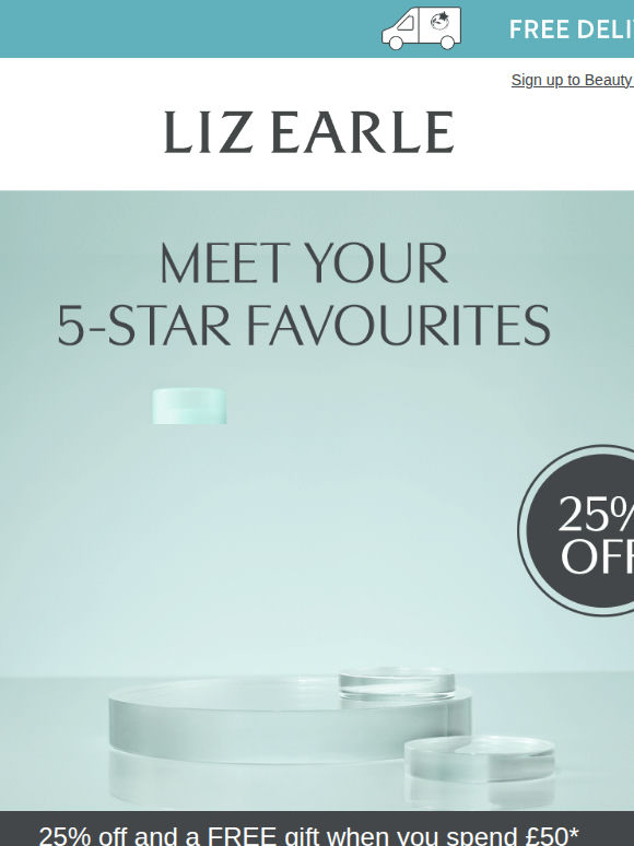 25% off the favourites you love ⭐
