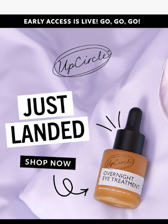 JUST LANDED, UpCircler 👀🌙