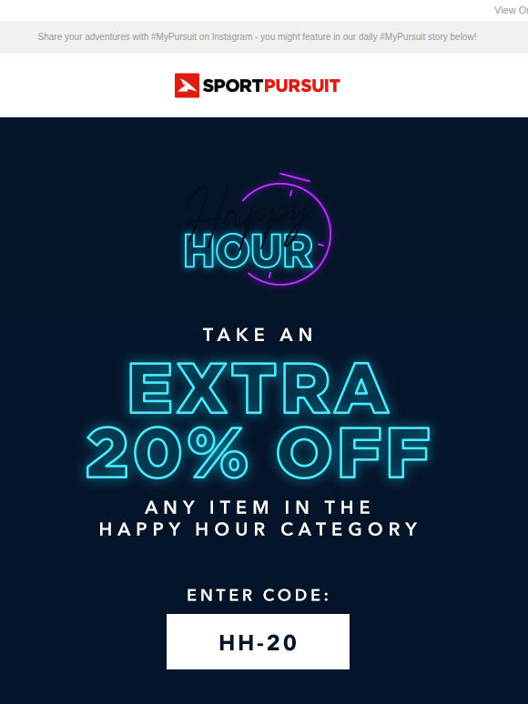 HAPPY HOUR !