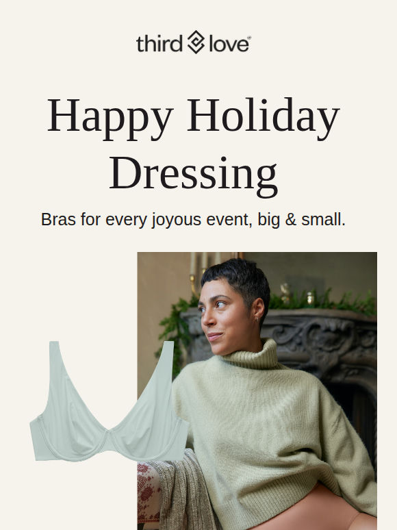 ✨ Make merry in holiday-ready bras  ✨ 