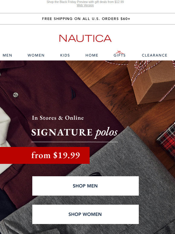 Starting at $19.99: This season's best polos