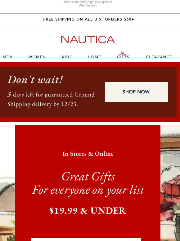 The countdown is on! Great deals on ALL your gifts!