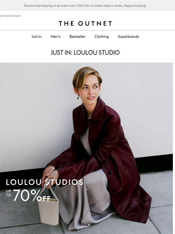 Just In: Loulou Studio at up to 70% off