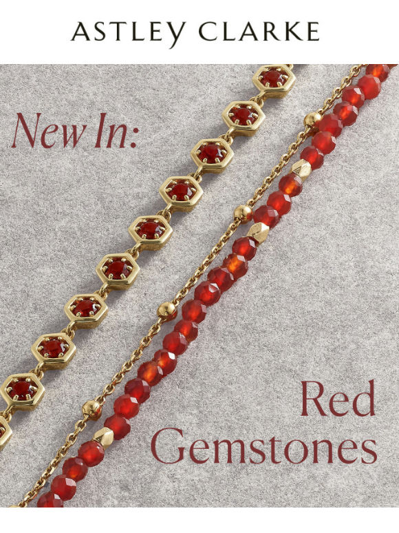 NEW IN: Red Gemstones