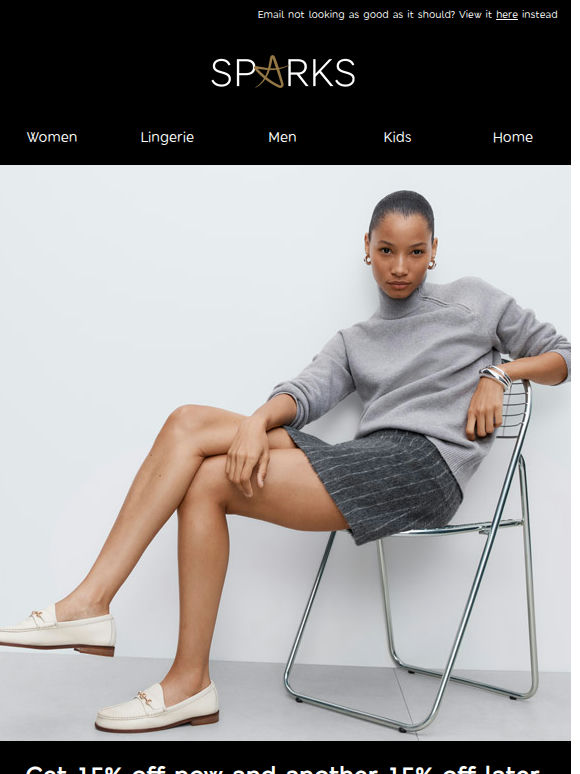 Enjoy 15% off now – and earn another 15% for March