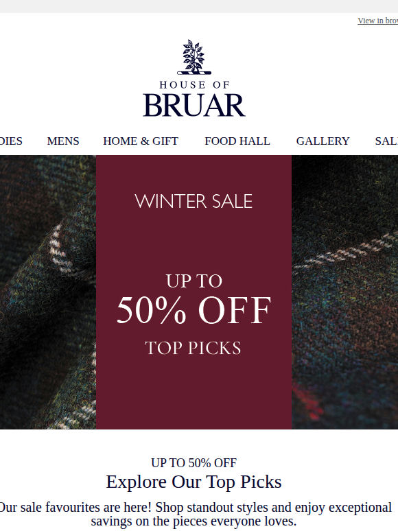 Mr smith: Winter Sale Top Picks - Up to 50% Off