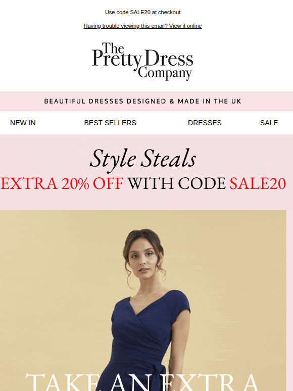 Sale Style Steals, take an extra 20% Off with SALE20