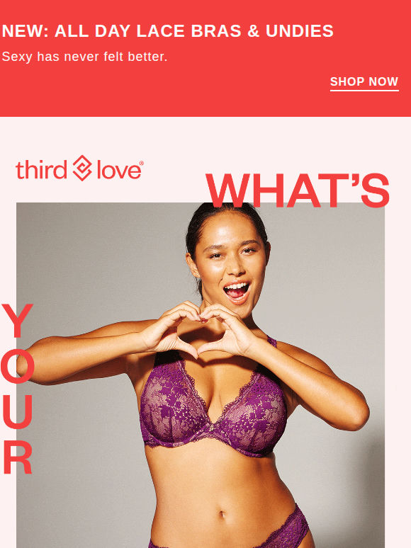 Reveal your Valentine’s Day bra 💌