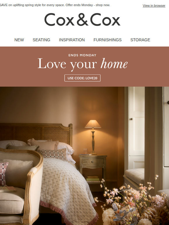 20% OFF | Love your home & garden for less this weekend