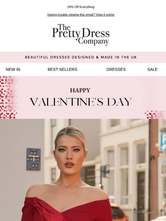 Fall in Love with 24% Off 💕 This Valentine’s Weekend