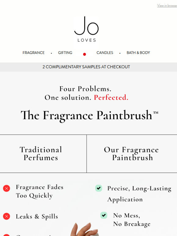 The Fragrance Paintbrush