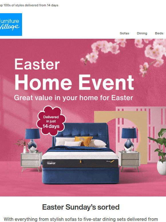 Spring styles in your home for Easter 🌸