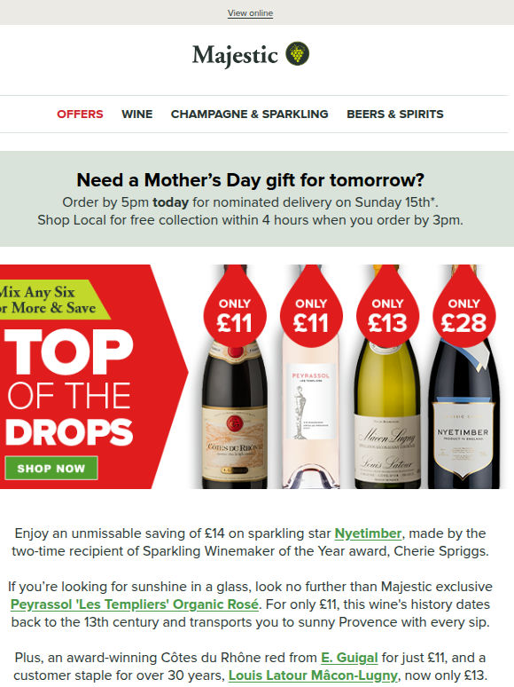 Don’t miss out on Top of the Drops