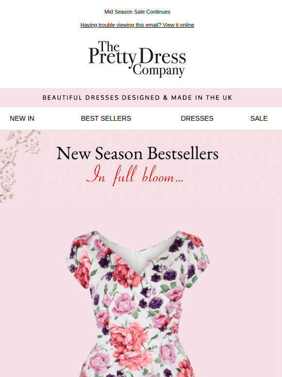 New Season Bestsellers, in Full Bloom
