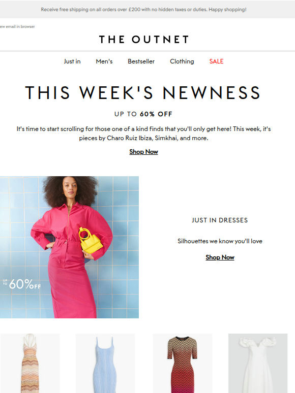 JUST IN, just for you