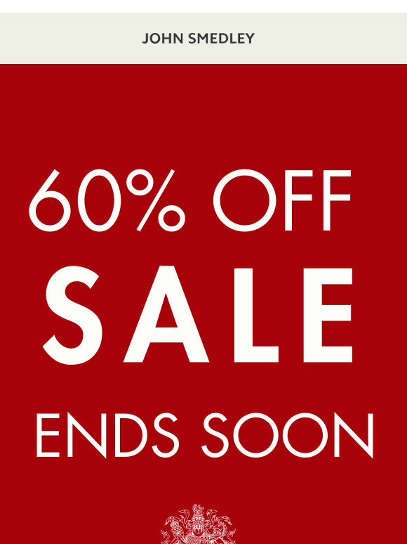 Sale Ending Soon: 60% Off