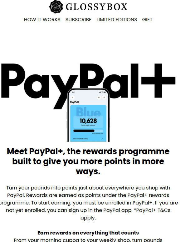 Make the most of your money. Earn rewards when you pay with PayPal