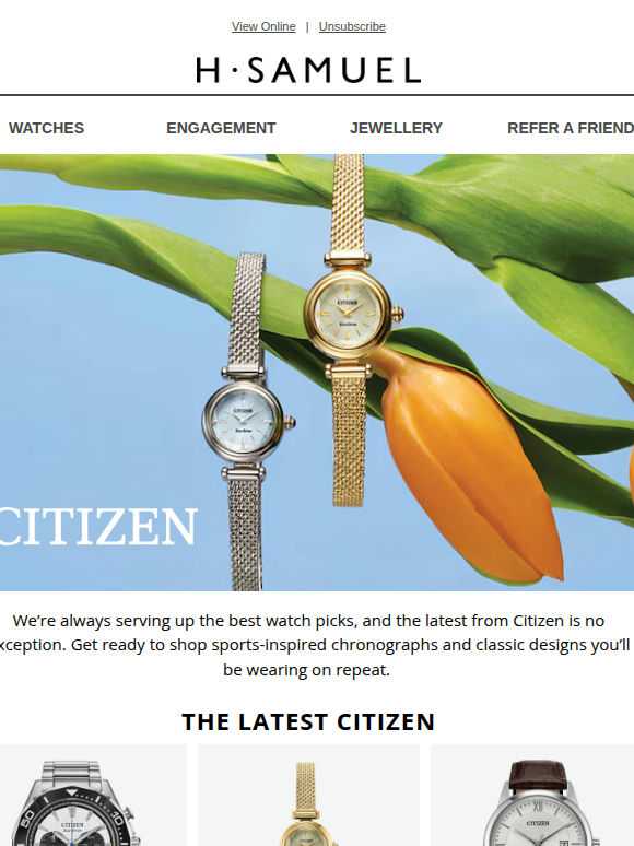 New-season watch drops