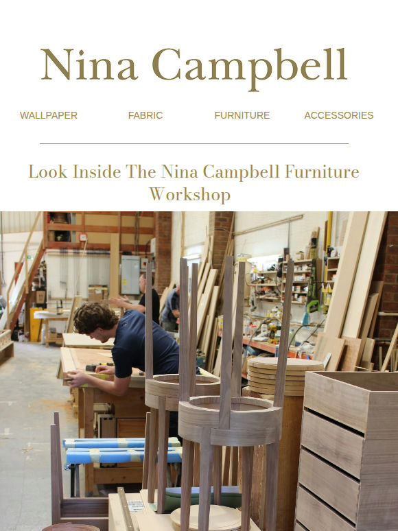 Nina Campbell Furniture Workshop