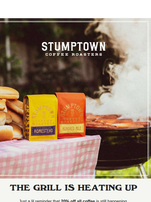 Long weekend plans? Here’s 20% off