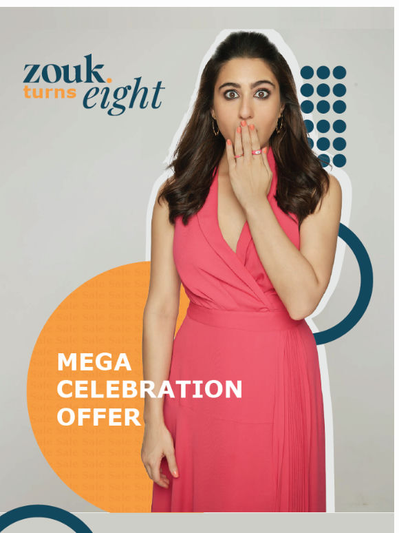 Celebrate with Zouk: Buy 2, Get the 3rd at 50% Off on Our 8th Anniversary!