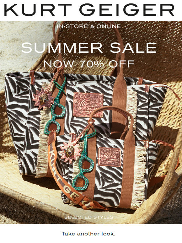 Now 70% Off Selected Styles