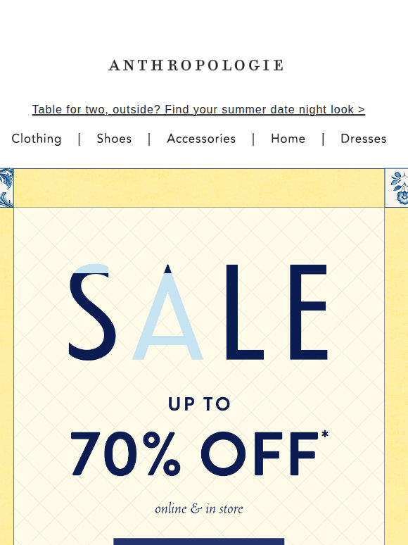 Sale just got better: Up to 70% off