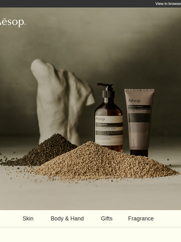 Introducing Antithesis Intense Body Cleanser