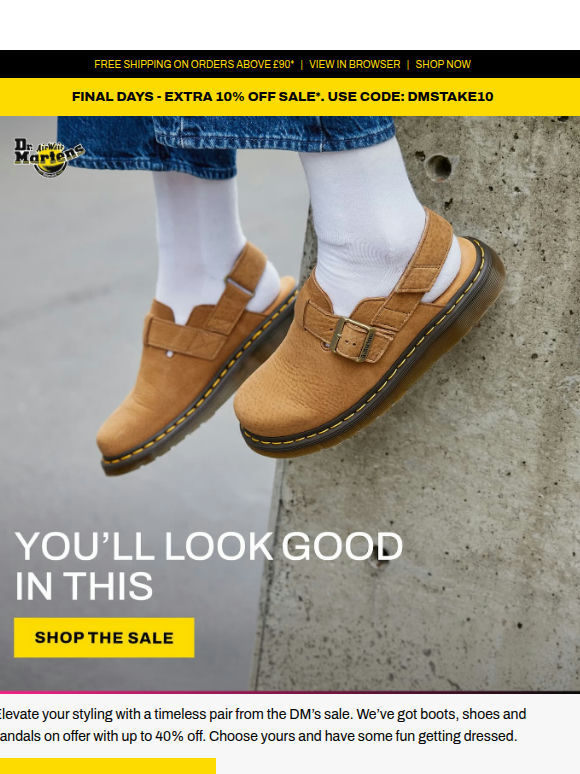 How we’re styling sale