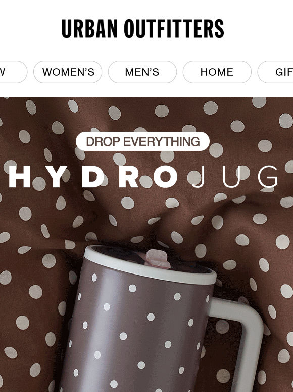 Drop Everything! New UO Exclusive HydroJug