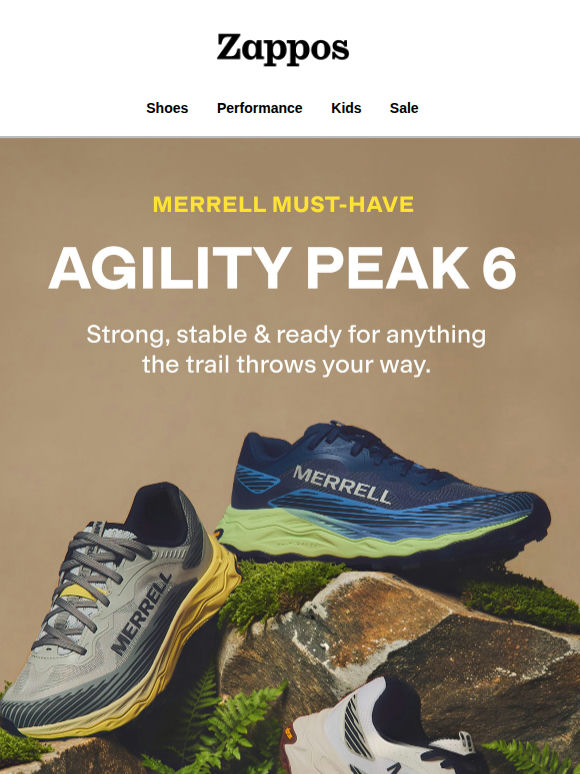 The mountains are calling—Merrell’s answering ⛰️