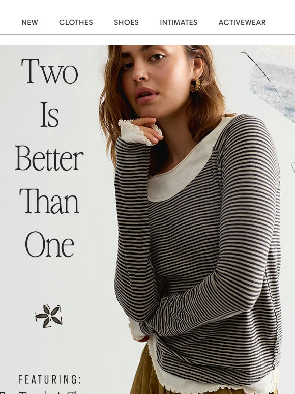 Two is better than one… 😉