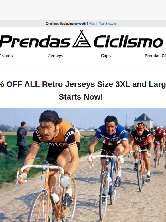30% OFF Retro Jerseys in Selected Sizes! 🔥