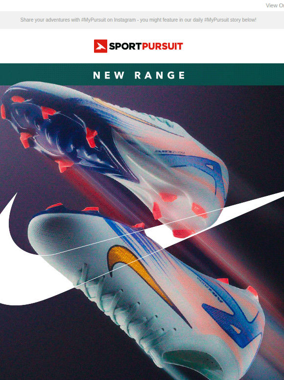 Nike - New Range - Up to 56% Off + More