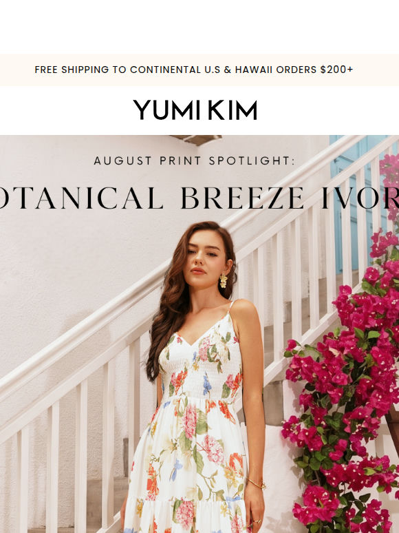 JUST LANDED: The Botanical Breeze Ivory Print