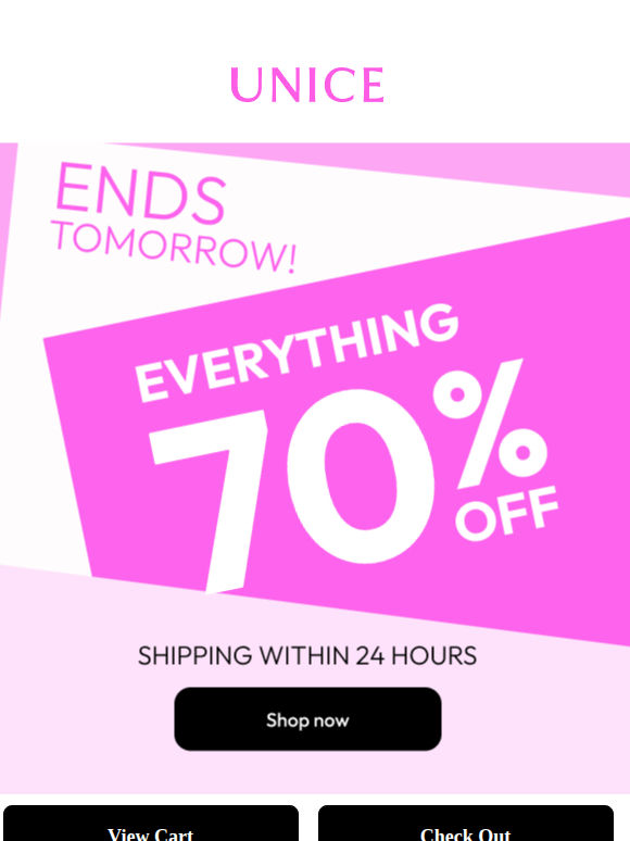 New Semester, New You (70% OFF Today Only)