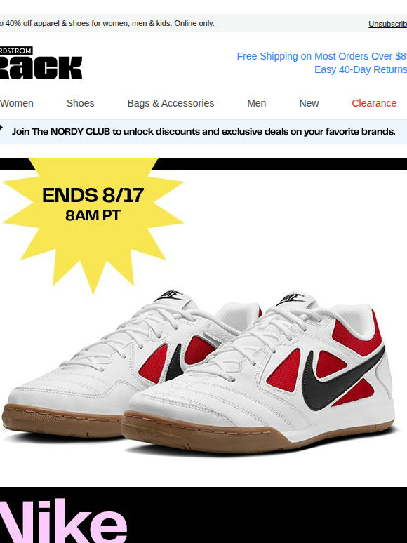 Shhh … Private Sale: Nike