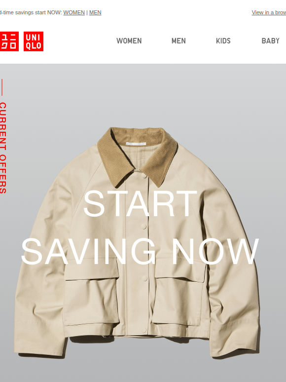 It's time to SAVE from $14.90