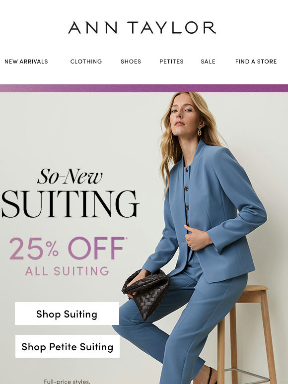 ICYMI, The Newest Suiting Collection Has Arrived