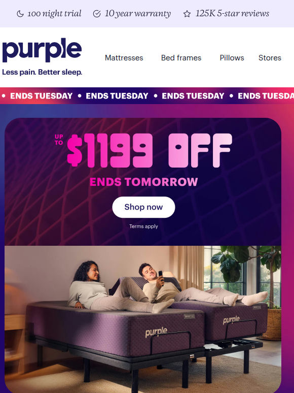Up to $1199 off