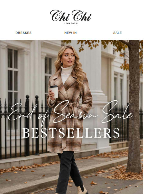 End of season sale!