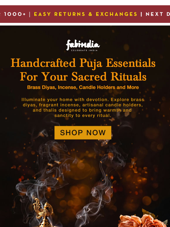 🌸✨ Add Soul to Rituals: Pooja Essentials
